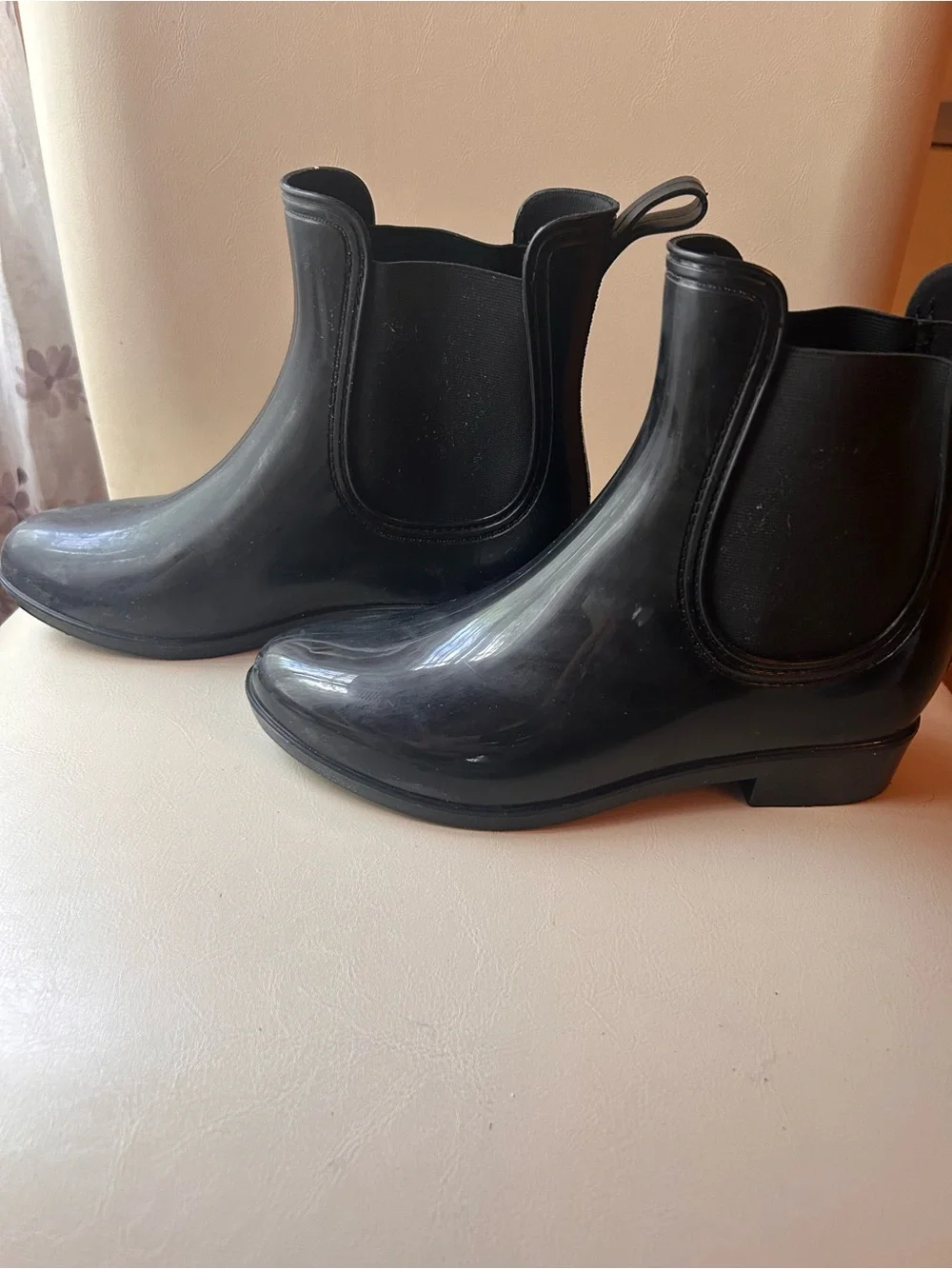 Black Women's Rain Boots